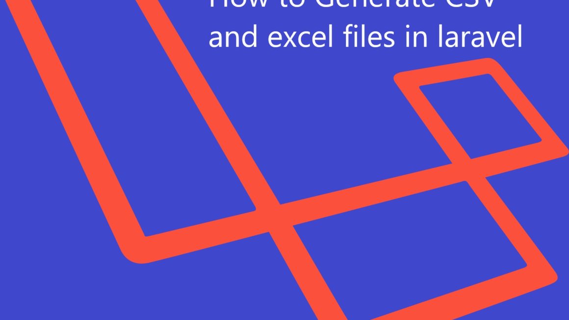 How to Import CSV and excel files in laravel